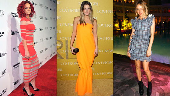 Rihanna, Drew Barrymore, Chloe Sevigny Rihanna, Drew Barrymore, Chloe Sevigny